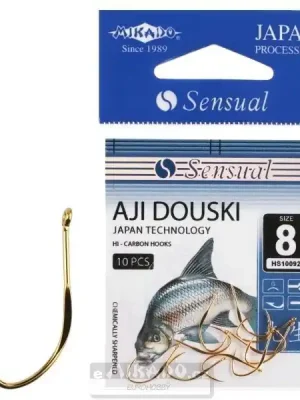 Akční Nabídka MIKADO HÁČKY SENSUAL AJI DOUSKI WITH RING (BALENÍ 10 KS) 10 Gold 10