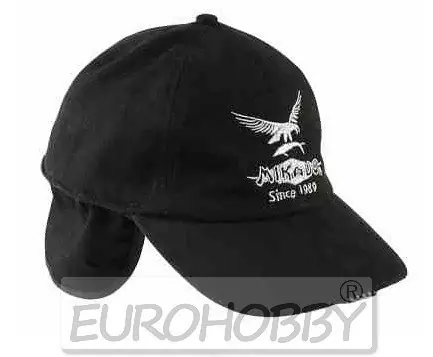 Značkový MIKADO KŠILTOVKA ZIMNÍ EAR UM-ULED03-BK (BLACK) Černá UM-ULED03-BK