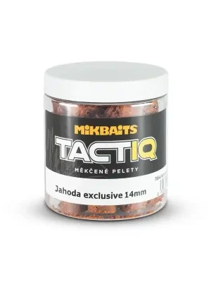 Cenový Hit MIKBAITS TactiQ Měkčené pelety Jahoda Exclusive 14mm 250ml