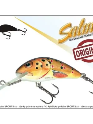 Aktuální SALMO woblerHornet H5S barva T 5cm/8g Potápivý