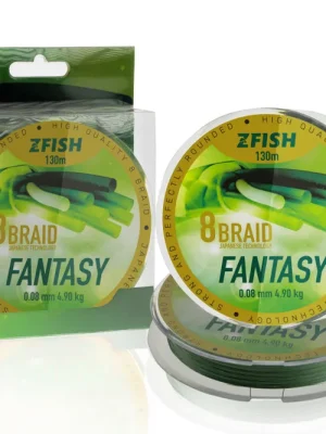 Aktuální ZFISH Zfish Šňůra Fantasy 8-Braid 130m 0,12mm