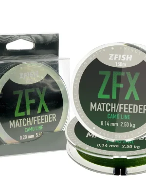 Akce ZFISH ZFISH vlasec ZFX Match/Feeder CamoLine 150m 0,23mm