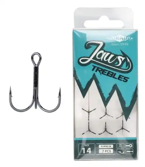 Nejlepší Cena MIKADO Trojháčky - JAWS (čelisti) vel. 1/0 - 4 ks
