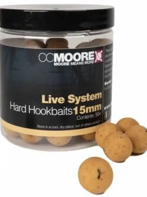 Speciální Cena CCMOORE Hard Boilie Live System - 24 mm 15 ks