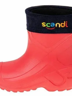 LEMIGO Dětské holinky Scandi růžové Růžová 34 Cenový Hit