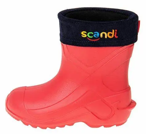 LEMIGO Dětské holinky Scandi růžové Růžová 34 Cenový Hit