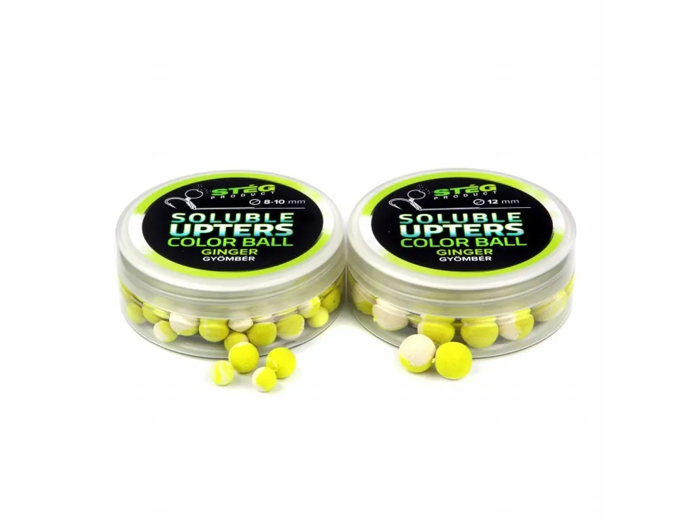 Stég SOLUBLE UPTERS COLOR BALL 12MM ginger 30g Cenově Výhodný