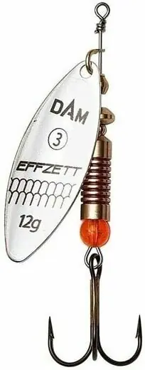 D.A.M. Spinner Effzett Executor Dressed #4 8g sinking silver SVS60578 Oblíbený