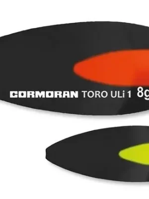 Autentický CORMORAN Innerline spoon na pstruhy Toro ULi 1 - 4.0 černá/černá třpytka na pstruhy50-891406