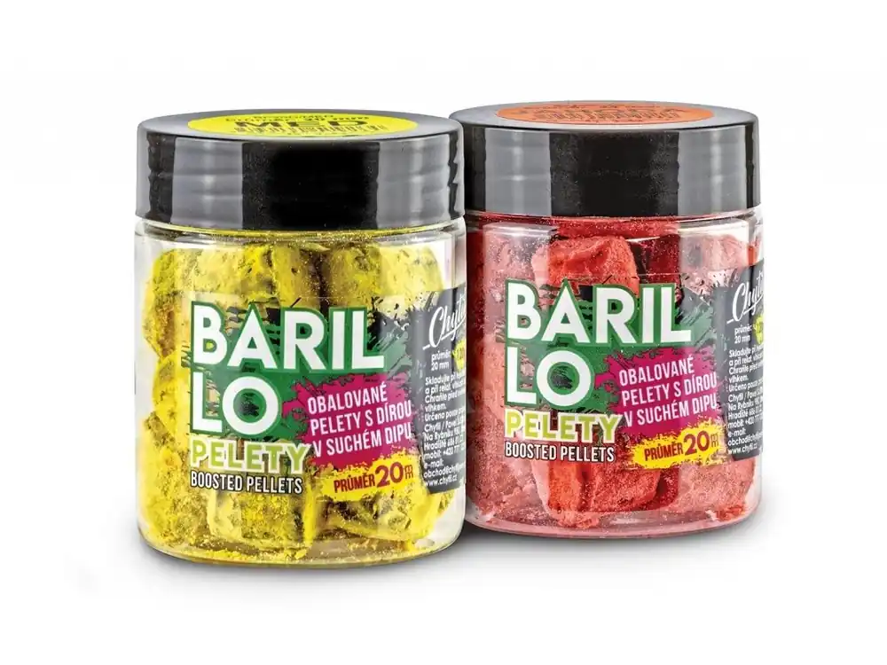 Zlevněný Chytil Barillo pelety 20mm švestka 120g