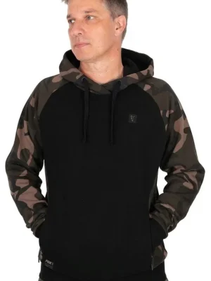 Aktuální FOX Mikina Black/Camo Pullover Premium 310 Hoodie Black/Camo XXXL