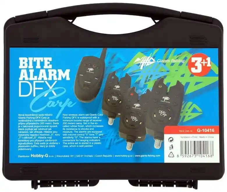 Akční Cena GIANTS FISHING Sada hlásičů DFX Carp (3+1) DFX 3+1