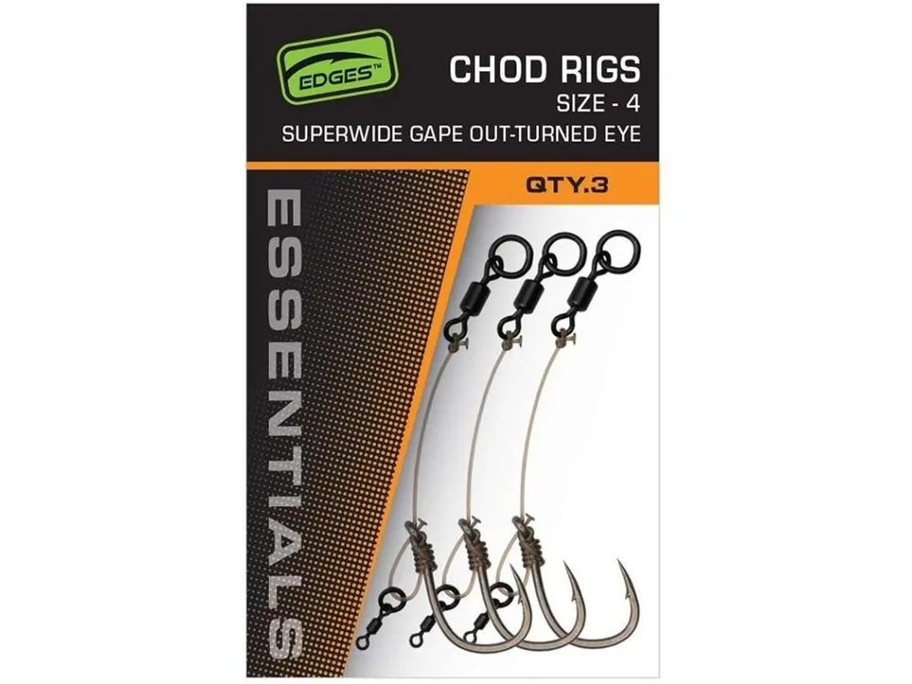 Akční Cena FOX návazce Edges SWOG Chod Rigs vel.5 3 ks