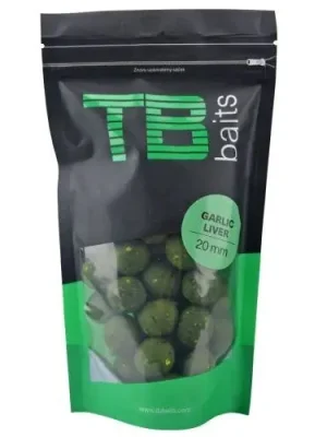 Akční Nabídka TB Baits Boilie Garlic Liver 20 mm 250 g