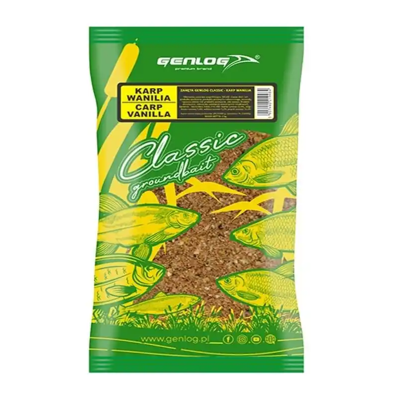 Genlog classic carp vanilka 1kg Originální