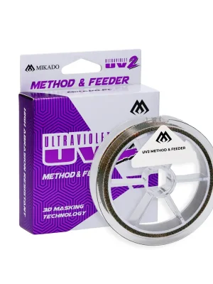 Zlevněný MIKADO vlasec Ultraviolet Ii Method feeder 300m 0,18 mm 6,85 kg