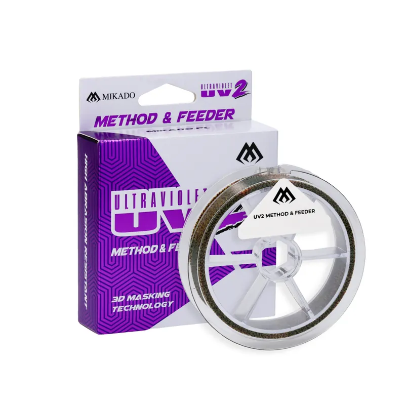 Zlevněný MIKADO vlasec Ultraviolet Ii Method feeder 300m 0,18 mm 6,85 kg