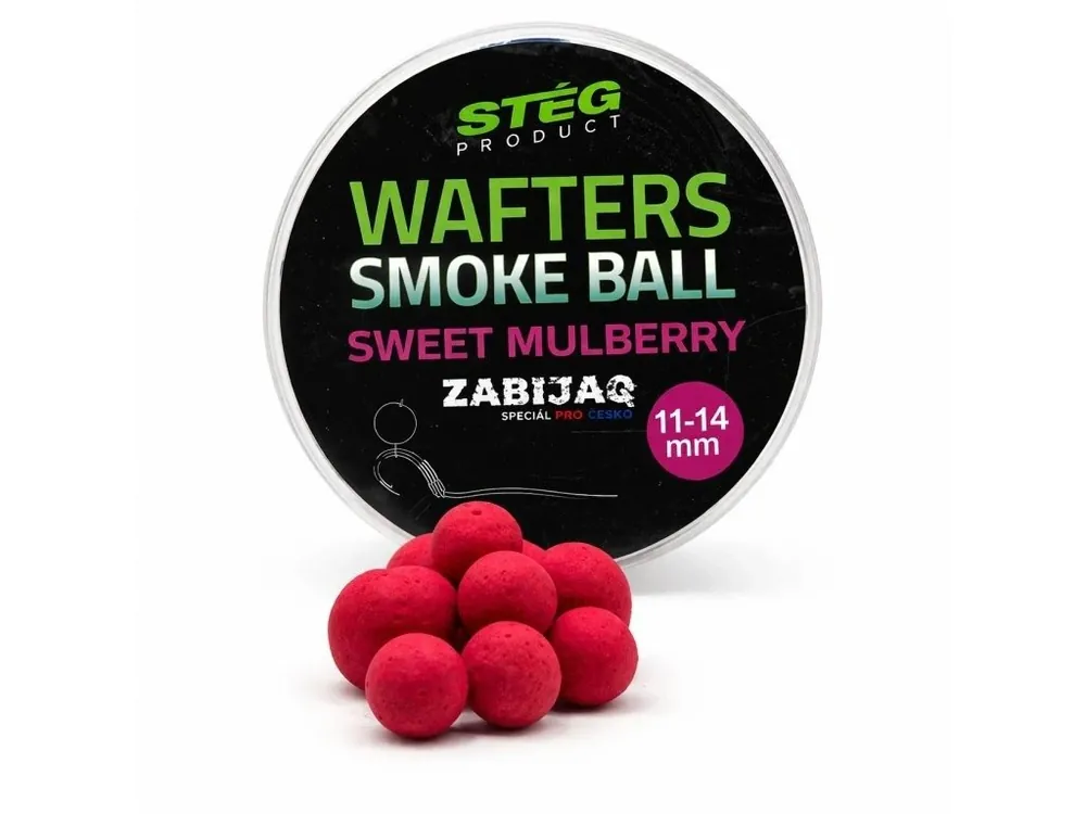 STÉG ZABIJAQ WAFTERS SMOKE BALL 11 & 14mm 40g Sweet Mulberry Víkendová Akce