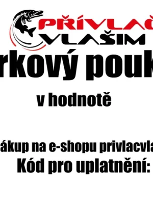 Přívlač Vlašim Dárkový poukaz 2500Kč Cenově Výhodný