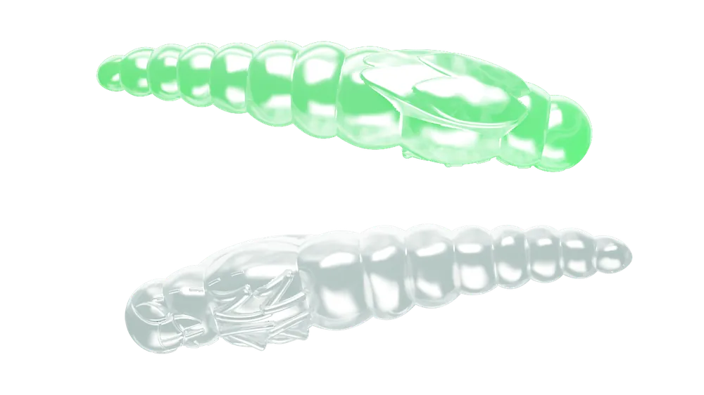 Super Cena Libra Lures Largo Slim 28mm 000 Glow UV Green Krill 15ks