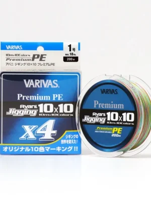 Varivas Avani Jigging 10x10 Premium PE X4 0,285mm 19,5kg 200m Víkendová Akce