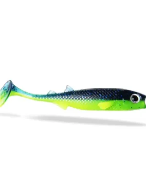 Akční Nabídka FishingGhost RenkyShad 7,5cm Blueberry Chartreuse 1ks