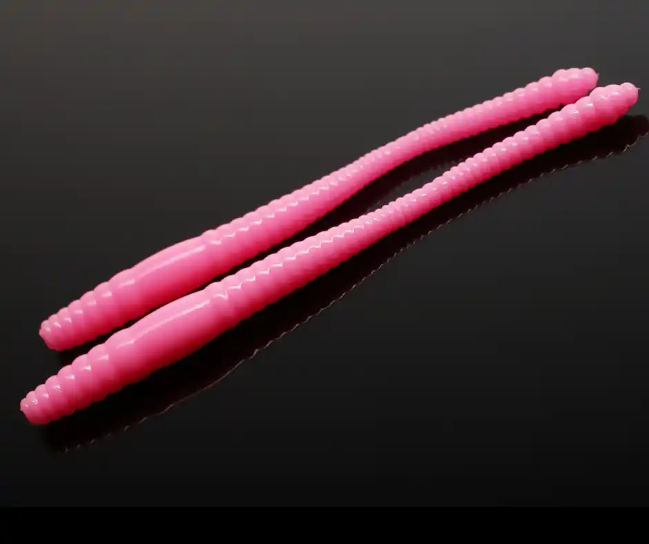 Libra Lures Dying Worm 80mm 017 Bubble Gum Sýr 12ks Top Prodej