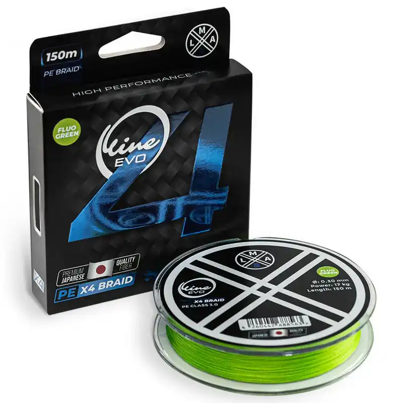 LMAB O-Line EVO PE X4 0,16mm 7kg 150m Speciální Cena