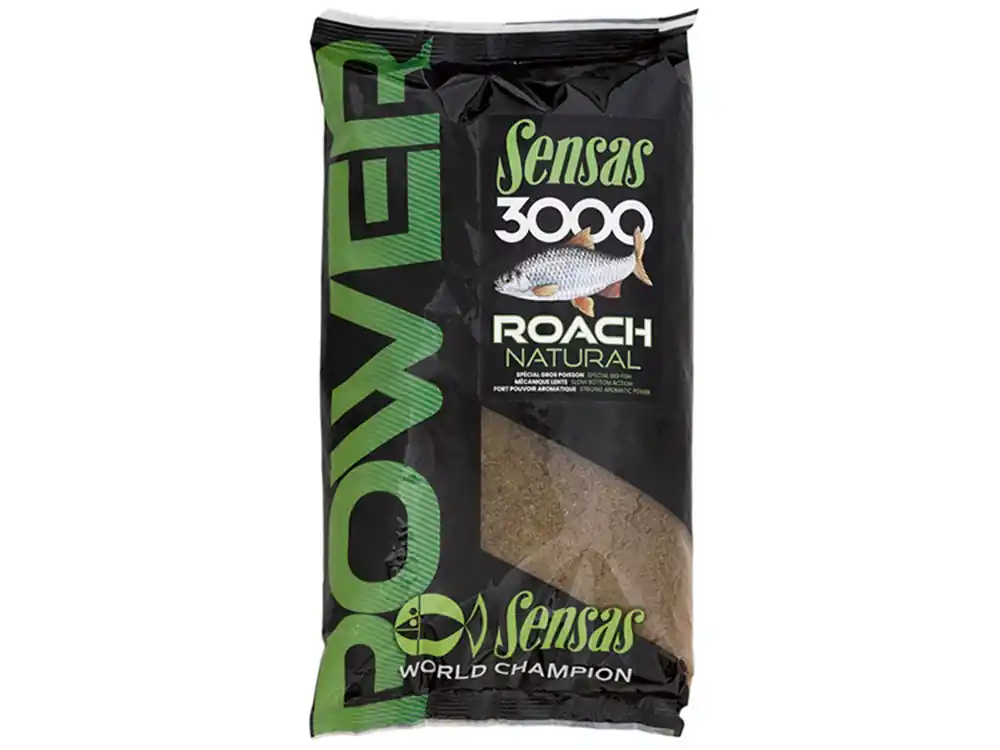 Kup Teď SENSAS Krmítková směs 3000 Power Roach Natural 1kg