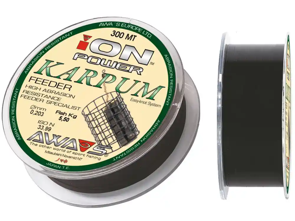 AWA-SHIMA Vlasec ION Power Karpum Feeder 300m 0.181 mm / 4.6 kg Cenově Výhodný