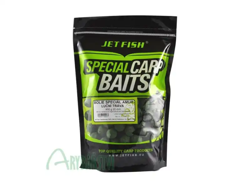 Poslední Šance JET FISH Boilies Special Amur 800 g 16 mm. Příchuť (Není skladem)