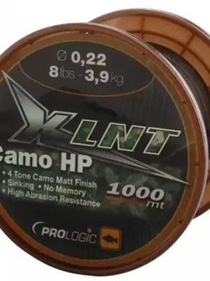 Aktuální PROLOGIC Vlasec XLNT HP Camo 1000m 0.22 mm / 8 lb