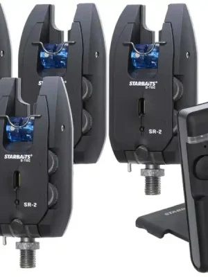 STARBAITS D-TEC E PACK BLUE 4 RODS 4+1 sada hlásičů s bezdrátovým příposlechem Nakupujte Hned