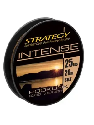 Jen Po Omezenou Doba STRATEGY Návazcová šňůra Intense Hooklink Silt 20 m 15 Lb