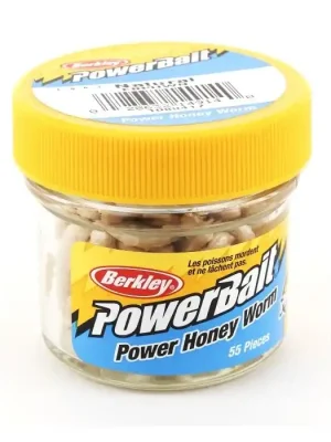 Vosí larva Berkley Honey Worm 2,5 cm Natural 55 ks Oblíbený