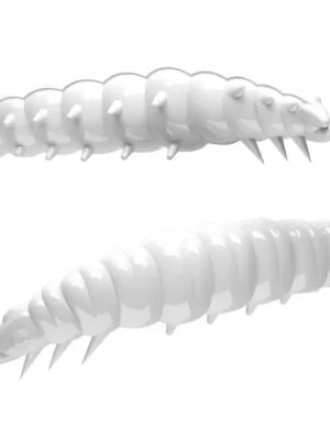 Akce Libra Lures Larva 35 – White (Cheese) – 12ks
