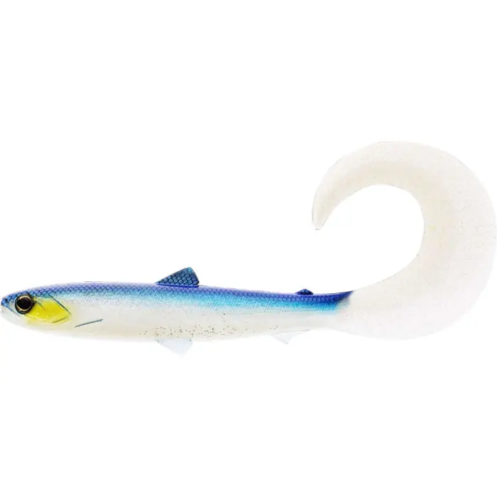 Twister Westin BullTeez Curltail 10 cm Blue Headlight Ověřený