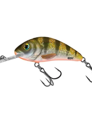 Akce Wobler Salmo Rattlin’ Hornet 4,5 F Yellow Holographic Perch