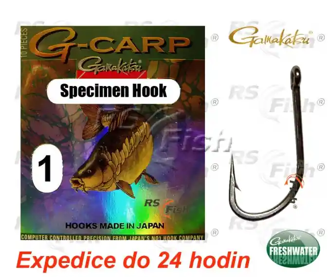 Nejprodávanější Háček Gamakatsu G-Carp Specimen Hook