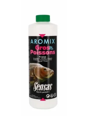 Posilovač tekutý Sensas Aromix - Jahoda Akční Cena
