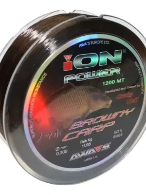 Sezónní Sleva Vlasec Awa-S ION Power Browny Carp
