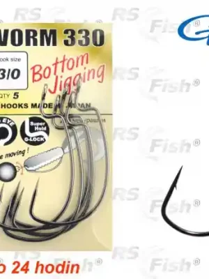 Háček Gamakatsu Worm 330 Bottom Jigging Výprodej