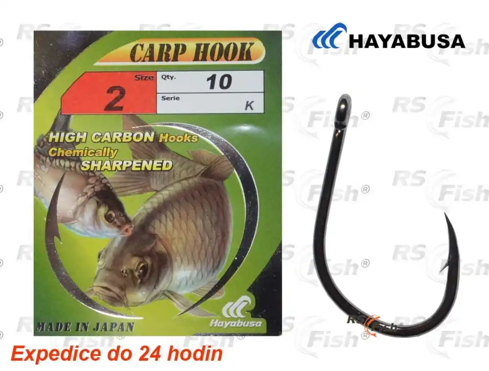 Háček Hayabusa Carp Hook K Oblíbený
