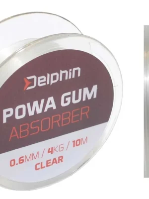 Guma na feeder Delphin Powa Gum Absorber - barva čirá Tovární Cena