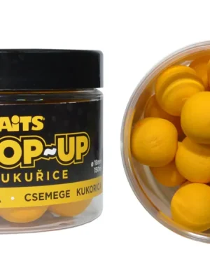 Aktuální Boilies Mikbaits Fluo Pop-Up - Sladká Kukuřice - 18 mm