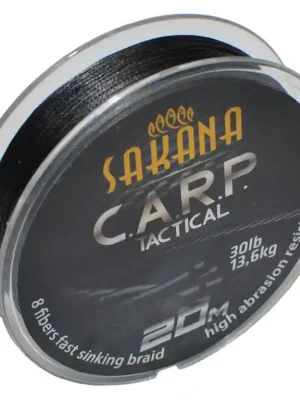 Šňůra návazcová York Sakana C.A.R.P. Tactical - barva černá Nízká Cena