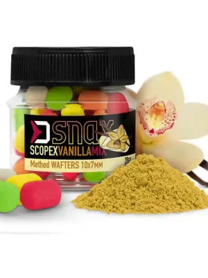 Speciální Cena Boilies Delphin MIX D SNAX WAFT - Scopex / Vanilka