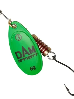 Nejlepší Volba Třpytka DAM Singlehook Spinner - Green