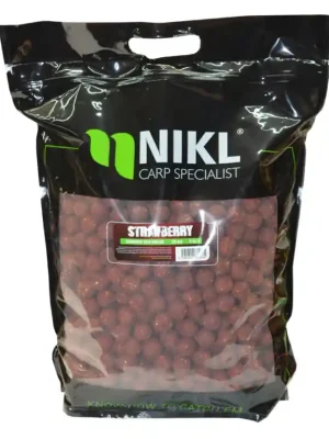 Poslední Šance Boilies Nikl Economic Feed - Strawberry 5 kg - Ø 20 mm