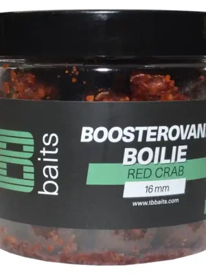 Boilies TB Baits boosterované - Red Crab Super Cena
